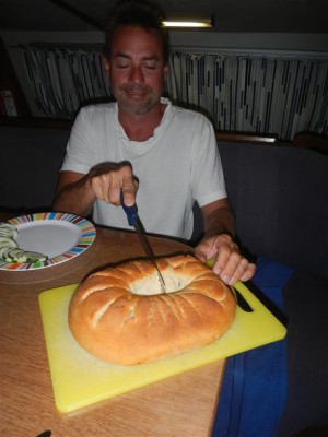 Olivenbrot ist fertig und war sehr lecker!