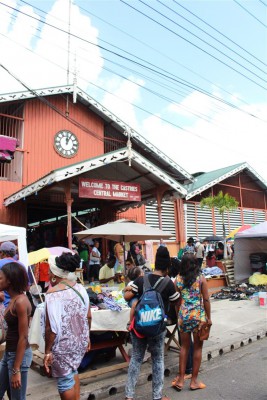 Markt in Castries